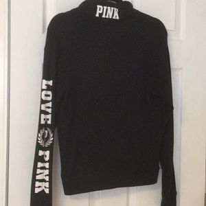 VS Pink 3/4 zip sweatshirt